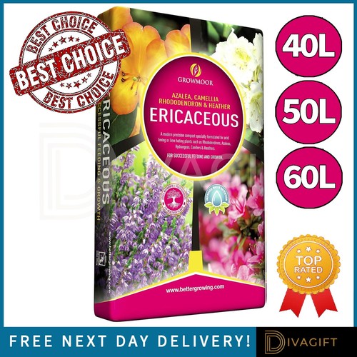 Growmoor ericaceous compost - ericaceous,
