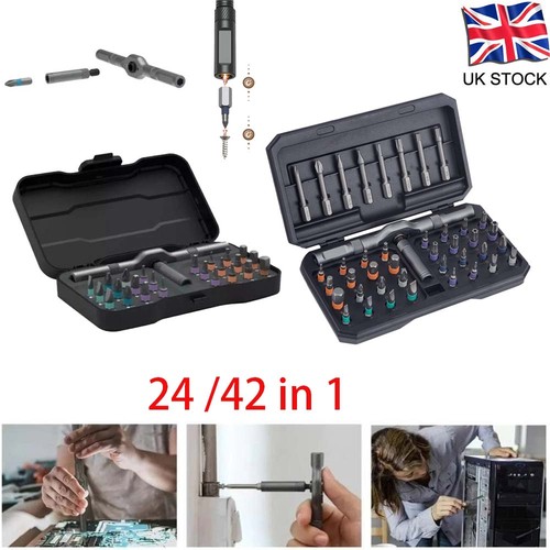 Magnetic screwdriver set - set, 24/42