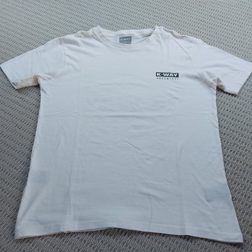 Way white shirt size - k-way, s
