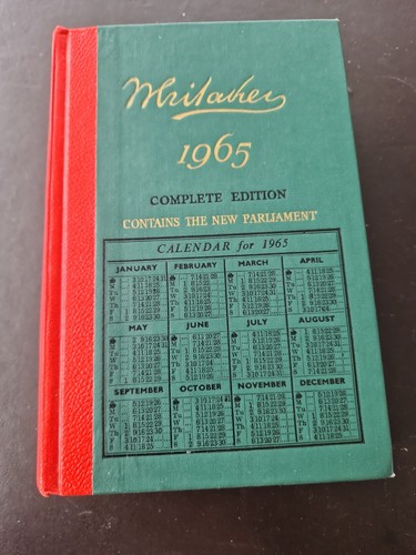 1965 whitakers almanack - 1965, by
