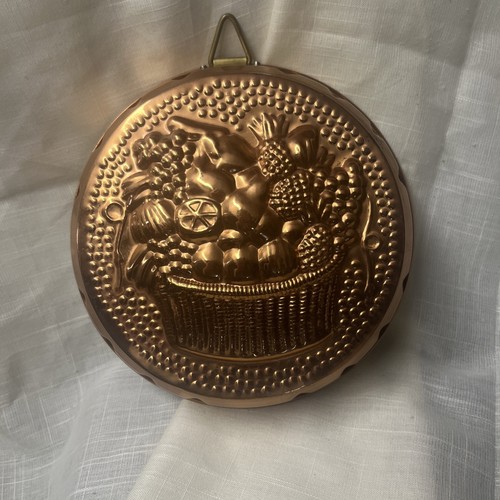 Vtg fruit basket round - vtg,
