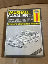 "Vauxhall Cavalier 1988 to