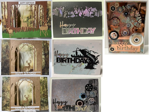 Birthday cards handmade - :,