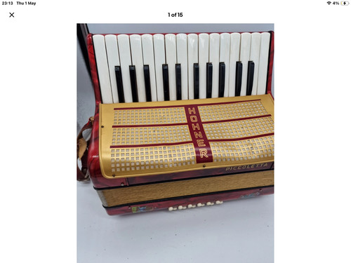 Accordion hohner picollo - accordion, in