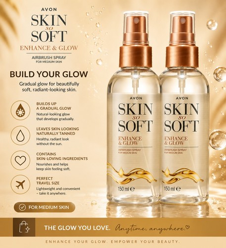 Avon skin soft - enhance, &