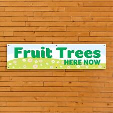 Fruit Trees Here PVC Banner GCFC 008 -High Quality Outdoor Garden Centre Signage
