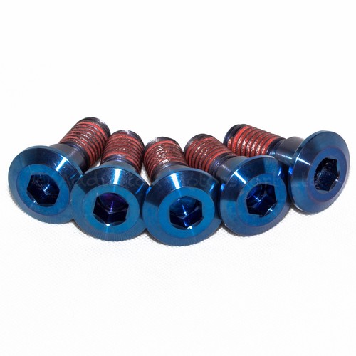 Blue titanium rear - blue,