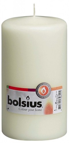 Bolsius wax ivory pillar - bolsius,