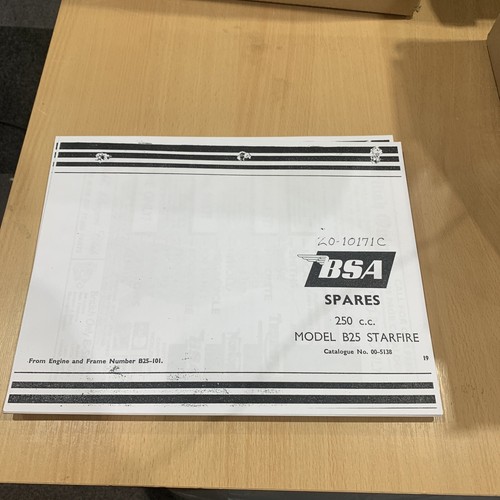 Bsa b25 starfire spare parts - starfire,