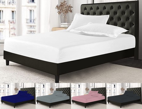 Full flat fitted bed - full,