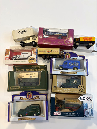 Lot 10x diecast models - lot,
