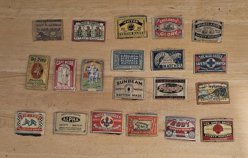 Assorted vintage matchbox - 20,