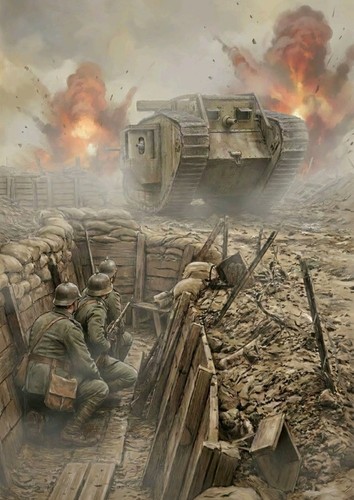 British ww1 mark 1v - ww1,