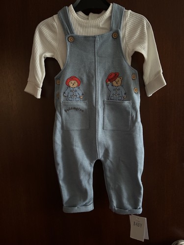 New paddington bear - new, dungarees