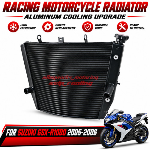 Racing motorcycle radiator fit - racing,
