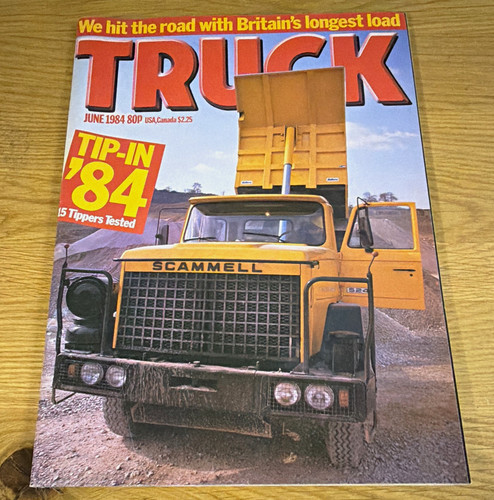 Truck magazine june 1984 - magazine,