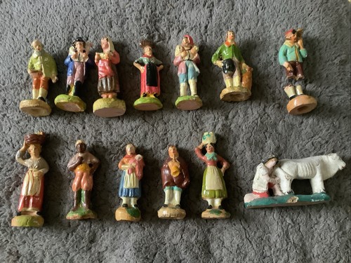 Vintage terracotta santon - vintage,