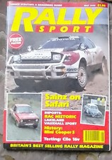 rally sport magazine may 1992
