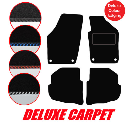 Tailored deluxe car floor mats - tailored,