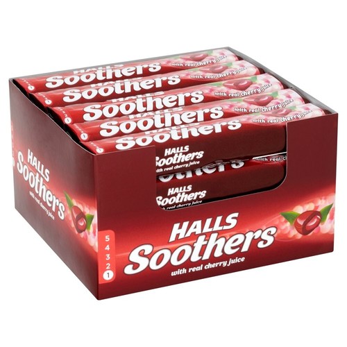 Halls soothers cherry flavour - halls,