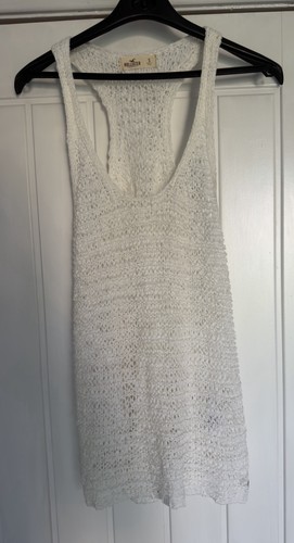 Hollister open knit vest size - hollister,