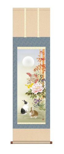 Japanese hanging scroll art - hanging,