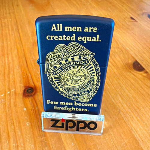 Zippo firefighter fire - zippo,