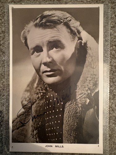 Signed photo john - john, mills