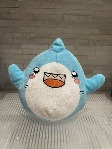 Lankybox shark blue - blue, stuffed