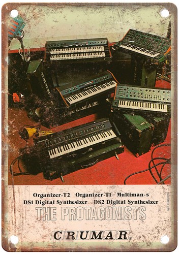 Crumar analog keyboard - analog,