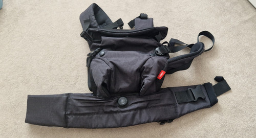 Nuby grey baby carrier one - nuby,