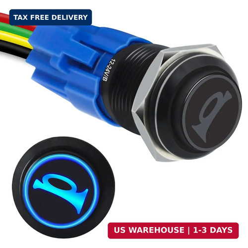 Horn button momentary push - momentary,