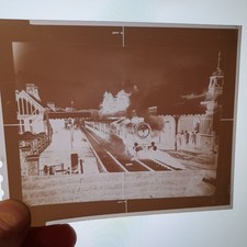 7 large negatives, GER & LNER locos & buildings