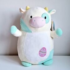 Squishmallows Easter Belana cow 14" Hugmee BNWT Squishmallow USA import