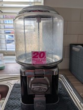 Genuine Beaver 20p Coin Pic N Mix Vending Dispenser Black