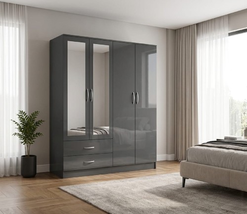 Modern high gloss grey - gloss,