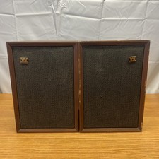 Pair of Original Mk1 Wharfedale Denton Vintage Speakers Made In England Working