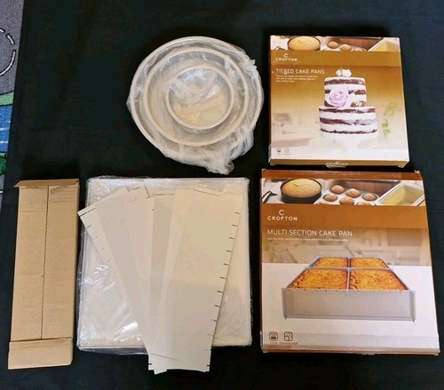 Multisize square cake tin - tin, 3