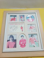 Original Signed George Best Collage