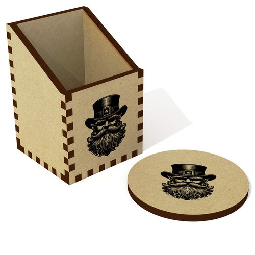 Irish leprechaun desk tidy - 'irish, leprechaun'