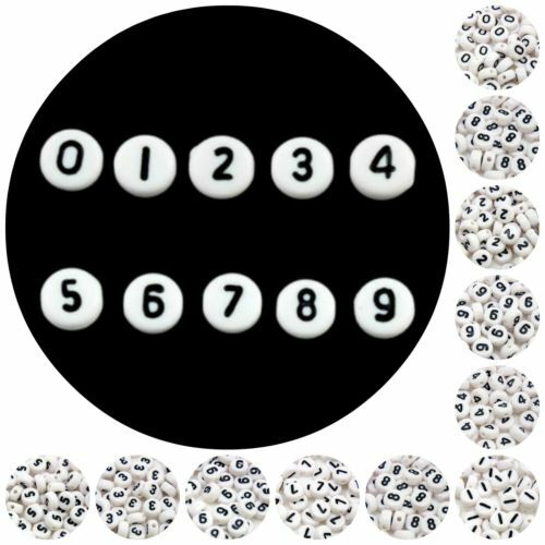 100 pcs white acrylic - pcs, number