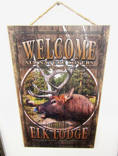 New wooden sign - new,