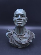 Vintage African Male Polyresin