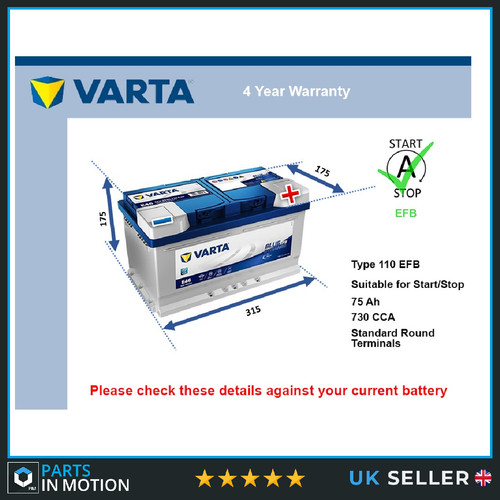 Efb car battery e46 - e46, 110