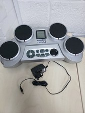 Acoustic Solutions DD304 Four Pad Electronic Drum Kit Genuine Tested Working