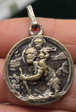 Vintage St Christopher Pendant