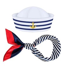 Boat Costume Sailor Ship Cap