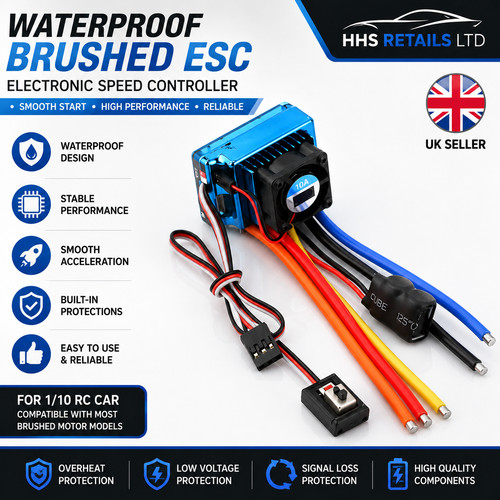 New 120a sensored brushless - new,