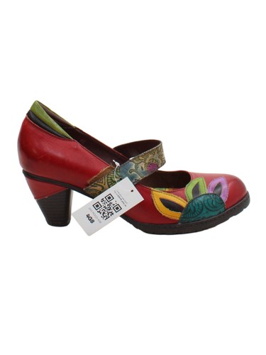 Socofy women heels 8 red - uk,