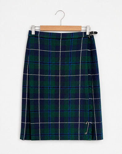 Vintage pure new wool tartan - vintage,